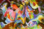 Wassily Kandinsky Flood Improvisation oil on canvas